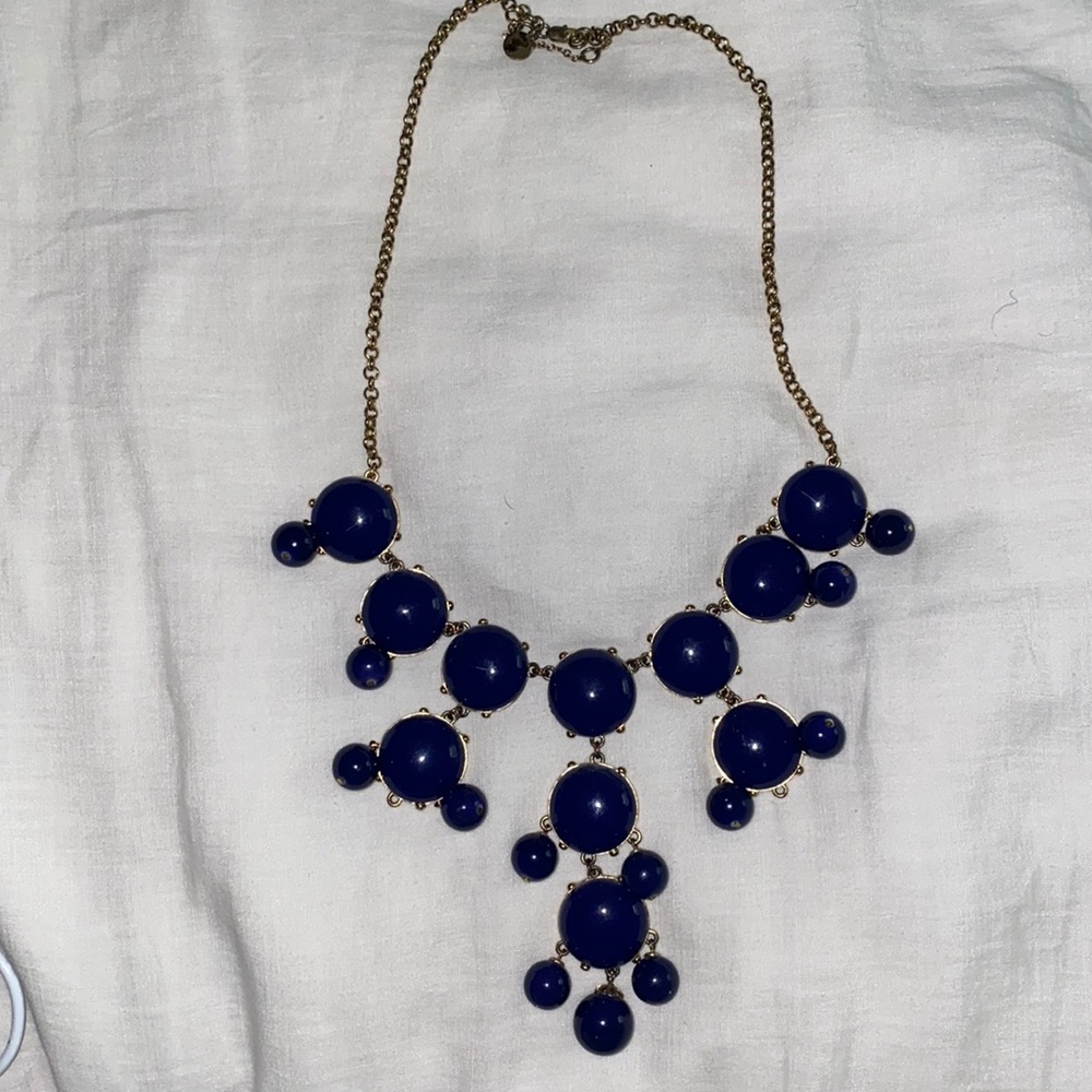 J Crew Bubble statement necklace